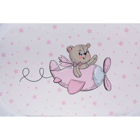 SCARLETT DĚTSKÁ SKLÁDACÍ OHRÁDKA SCARLETT CARINO 103X72CM RŮŽOVÁ - CESTOVNÍ POSTÝLKY - SPINKÁNÍ