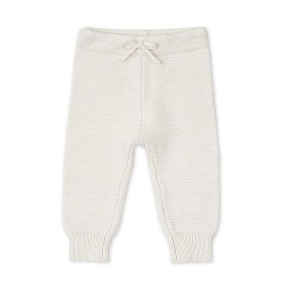 LODGER PLETENÉ TEPLÁČKY MERINO CREAM VEL. 68 - KALHOTKY A TEPLÁČKY - PRO DĚTI