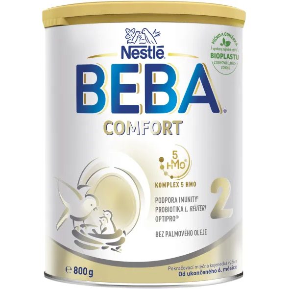 BEBA COMFORT 2, 5HMO (800G) - KOJENECKÁ MLÉKA - KRMENÍ