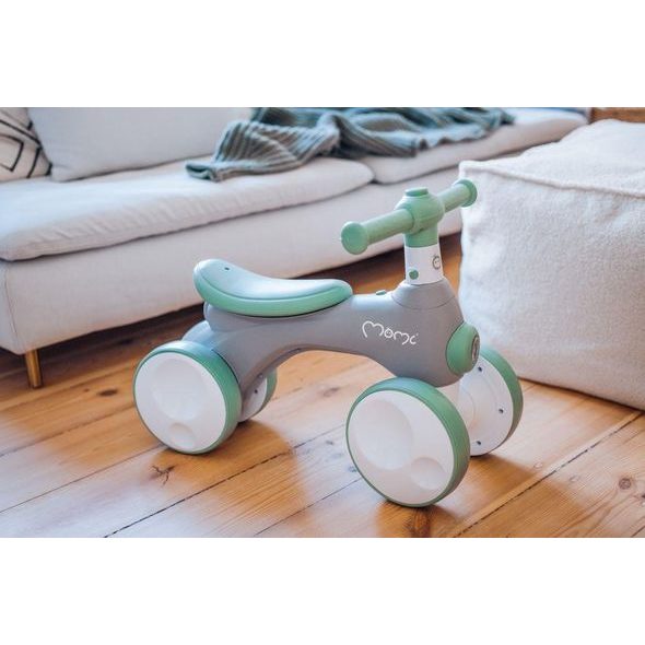 MOMI ODRÁŽEDLO TOBIS S BUBLINAMI ŠEDÉ - DĚTSKÁ ODRÁŽEDLA - PRO DĚTI