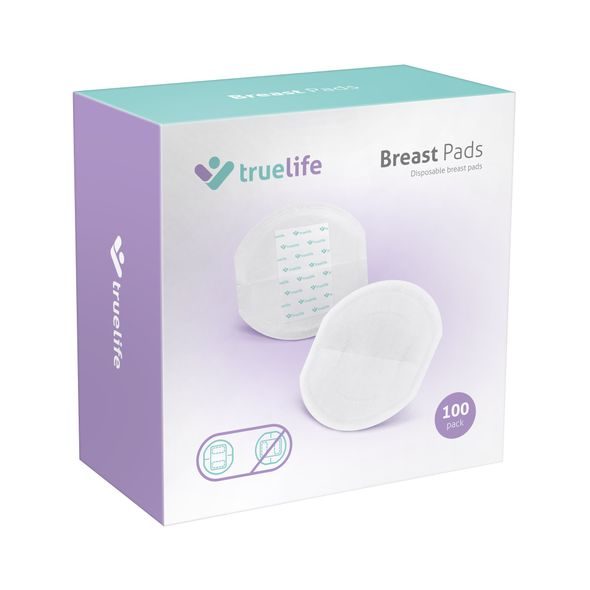 TRUELIFE BREAST PADS JEDNORÁZOVÉ PRSNÍ VLOŽKY 100 KS - PRSNÍ VLOŽKY - PRO MAMINKY