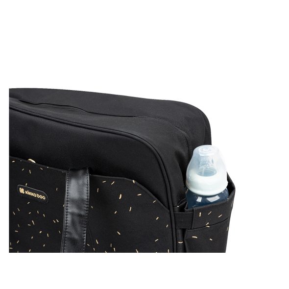 KIKKABOO PŘEBALOVACÍ TAŠKA CHELSEA CONFETTI BLACK - PŘEBALOVACÍ TAŠKY - KOČÁRKY A PŘÍSLUŠENSTVÍ