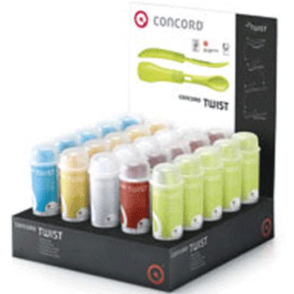 CONCORD TWIST CESTOVNÍ LŽIČKA - MISKY, TALÍŘKY A PODLOŽKY - KRMENÍ