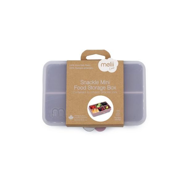 MELII SNACKLE BOX KRABIČKA NA SVAČINU MINI - LUXE RŮŽOVÁ - KRABIČKY NA SVAČINU - KRMENÍ