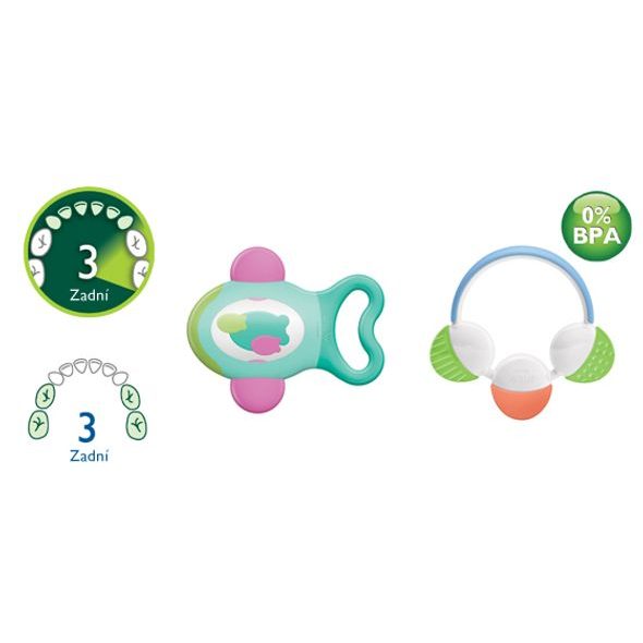 PHILIPS AVENT KROUŽKY K PROŘEZÁVÁNÍ ZOUBKŮ - KOUSÁTKA - PRO DĚTI