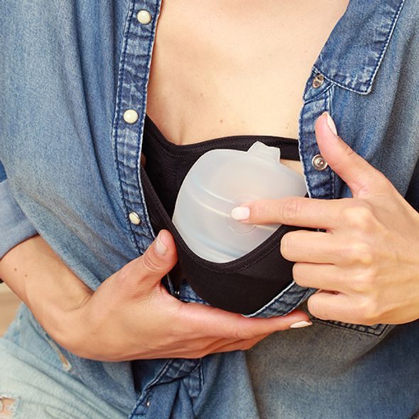 BABYONO ODSÁVAČKA A SBĚRAČ MATEŘSKÉHO MLÉKA MILK ME 2V1 - ODSÁVAČKY MATEŘSKÉHO MLÉKA - KRMENÍ