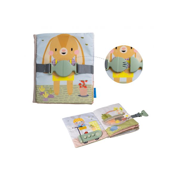 TAF TOYS KNÍŽKA S AKTIVITAMI MY 1ST BUSY BOOK - KNÍŽKY PRO NEJMENŠÍ - PRO DĚTI