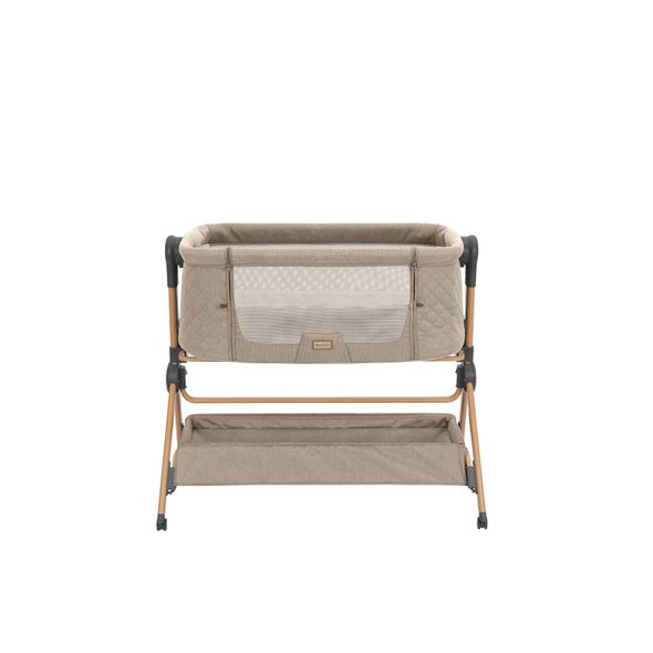 KIKKABOO POSTÝLKA A ŽIDLIČKA 2V1 SLEAT ME BEIGE - K RODIČOVSKÉ POSTELI - SPINKÁNÍ