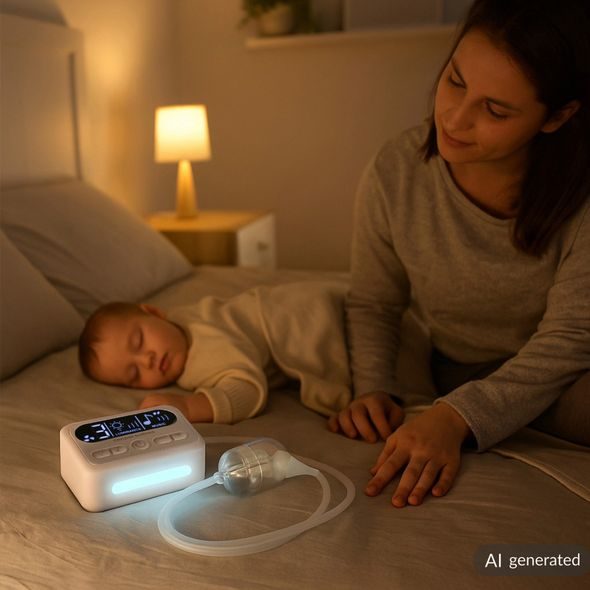CANPOL BABIES ELEKTRICKÁ NOSNÍ ODSÁVAČKA NOSEO - ODSÁVAČKY HLENŮ - KOUPÁNÍ A ZDRAVÍ