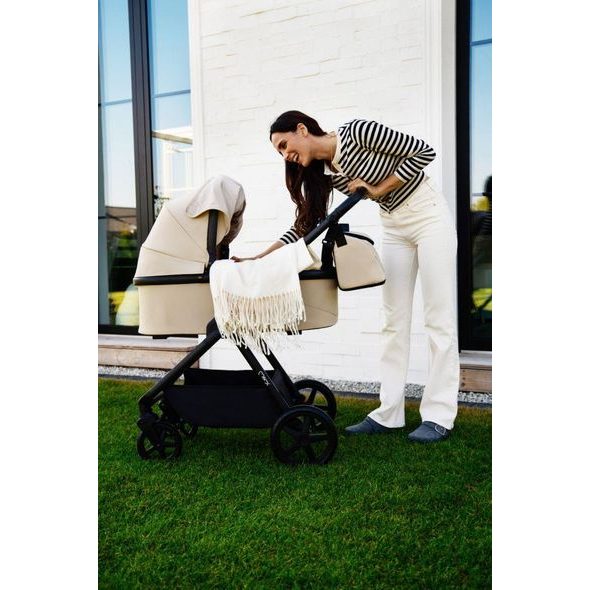 MOMI 2V1 GISELLE BÉŽOVÝ 2024 - DVOJKOMBINACE - KOČÁRKY A PŘÍSLUŠENSTVÍ