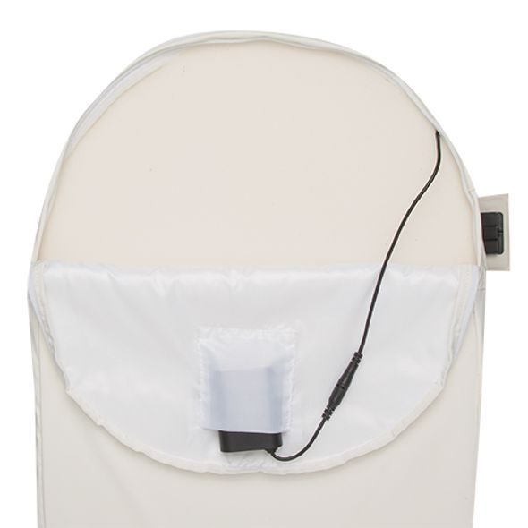 BEBE-JOU VYHŘÍVANÁ PROŠÍVANÁ PŘEBALOVACÍ PODLOŽKA QUILTED WAVES VLNKY, CHALK BROWN - PŘEBALOVACÍ PODLOŽKY - PŘEBALOVÁNÍ