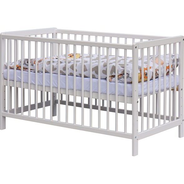 SCARLETT DĚTSKÁ POSTÝLKA S KOMPLETNÍ VÝBAVOU SCARLETT KULÍŠEK 120 X 60 CM - BÉŽOVÁ - DŘEVĚNÉ POSTÝLKY - SPINKÁNÍ