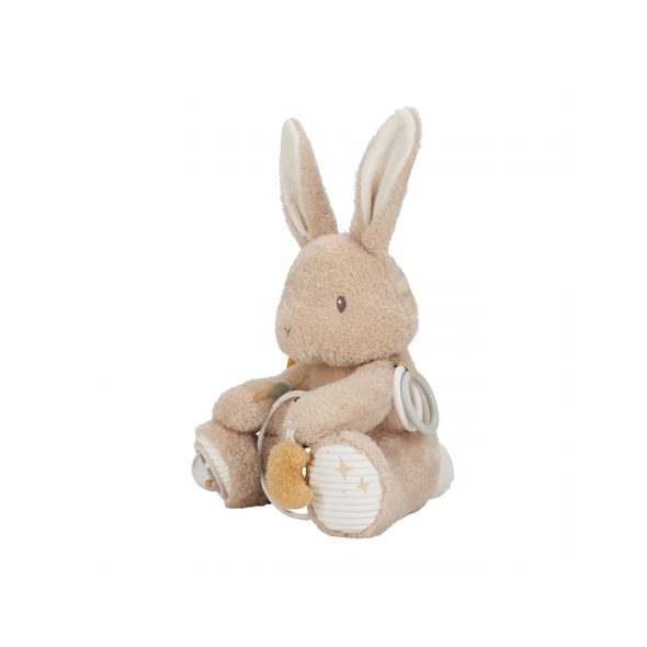 LITTLE DUTCH KRÁLÍČEK PLYŠOVÝ S AKTIVITAMI NEWBORN NATURALS - LITTLE DUTCH - PRO DĚTI