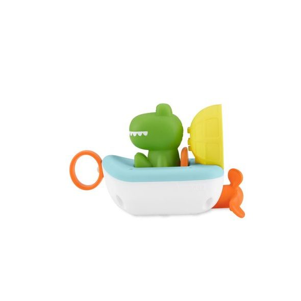 SKIP HOP HRAČKA DO VODY LODIČKA KROKODÝL CLARK 12M+ - HRAČKY DO VANY - PRO DĚTI