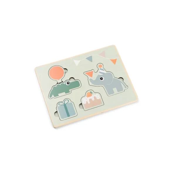 DONE BY DEER DŘEVĚNÉ PUZZLE CELEBRATION - MOTORICKÉ A HRY - PRO DĚTI