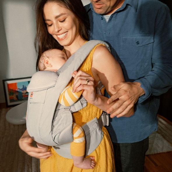 ERGOBABY OMNI DELUXE MESH - PEARL GREY - ERGONOMICKÁ NOSÍTKA - NOŠENÍ & SPORT