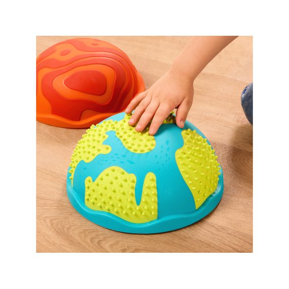 B-TOYS PŘEKÁŽKOVÁ DRÁHA SE STUPÍNKY BALANCE PLANET HOPPER - STAVEBNICE A PUZZLE - PRO DĚTI
