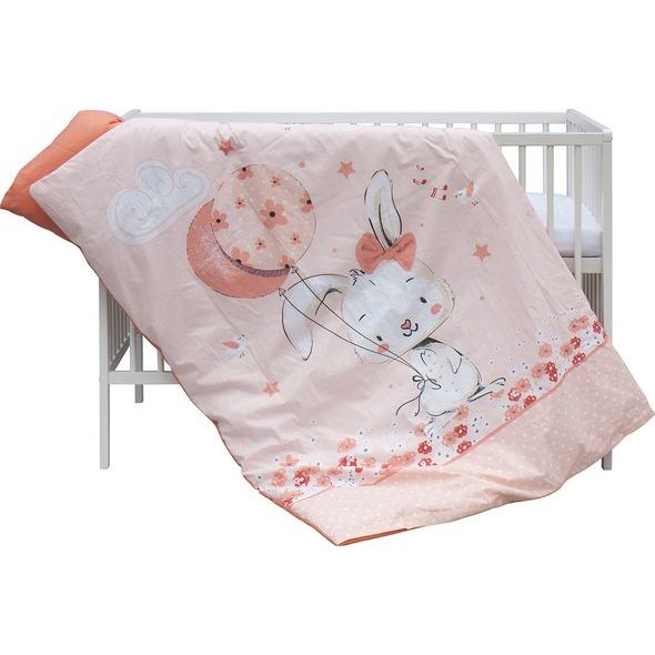 SCARLETT DĚTSKÁ POSTÝLKA S KOMPLETNÍ VÝBAVOU SCARLETT MALIA - 120 X 60 CM - DŘEVĚNÉ POSTÝLKY - SPINKÁNÍ