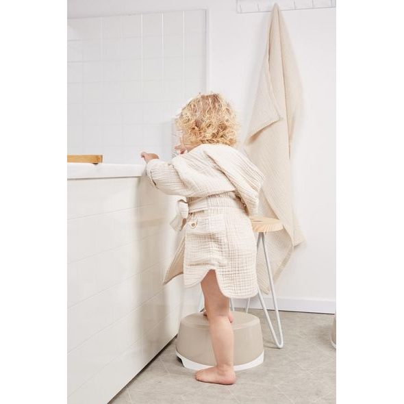 BEBE-JOU STUPÁTKO OVÁL BÉBÉ-JOU CHALK BROWN - STUPÁTKA K UMYVADLU A WC - KOUPÁNÍ A ZDRAVÍ