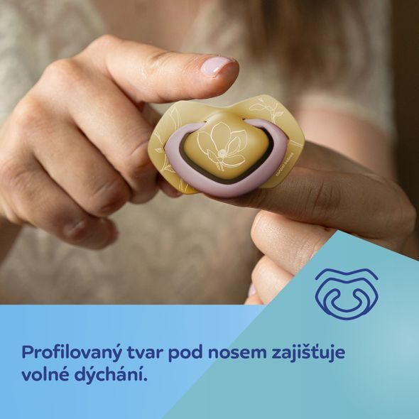 CANPOL BABIES DUDLÍK SILIKONOVÝ SYMETRICKÝ LIGHT TOUCH GOLD 18M+ 2KS MODRÝ - ŠIDÍTKA A DOPLŇKY - KRMENÍ