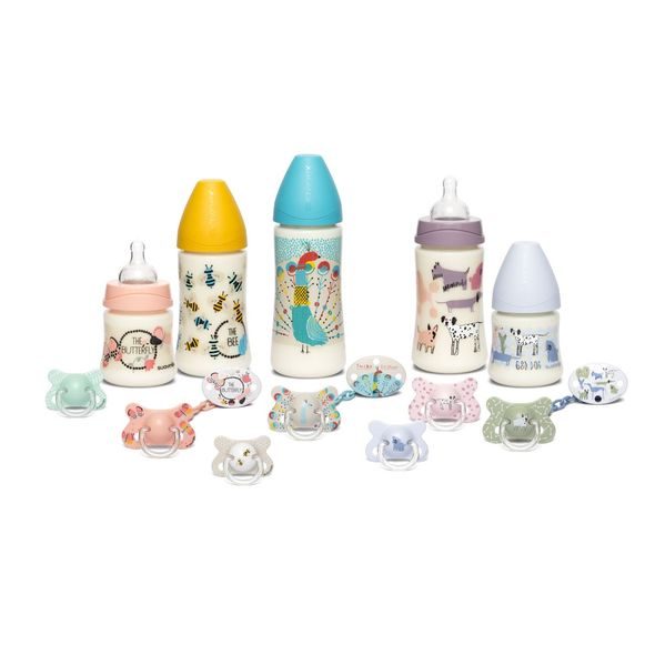 SUAVINEX SUAVINEX | LÁHEV KULATÁ SAVIČKA SILIKON 150 ML - KOJENECKÉ LAHVE - KRMENÍ