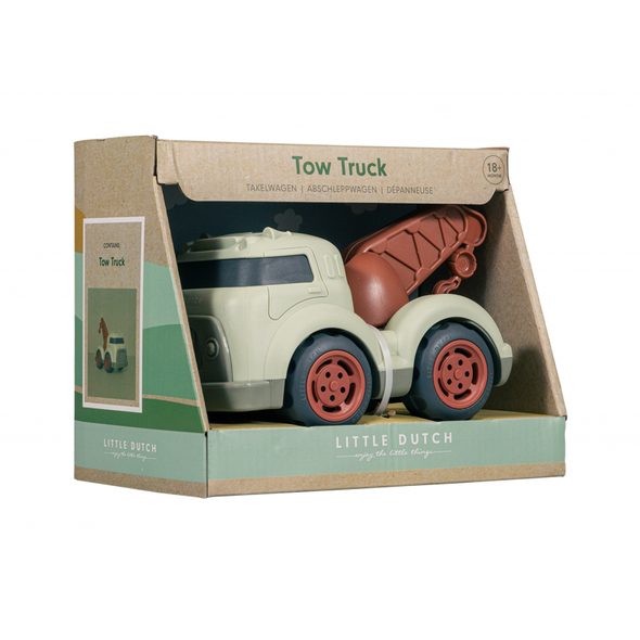 LITTLE DUTCH ODTAHOVÉ VOZIDLO FRESH GREEN - AUTA - PRO DĚTI