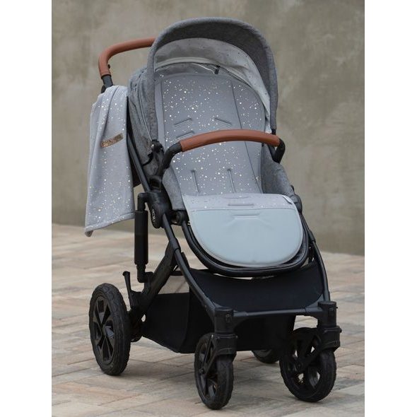 PINKIE DEKA SE STAHOVÁNÍM SHINE GOLD GREY - DĚTSKÉ DEKY PRO MIMINKA - SPINKÁNÍ