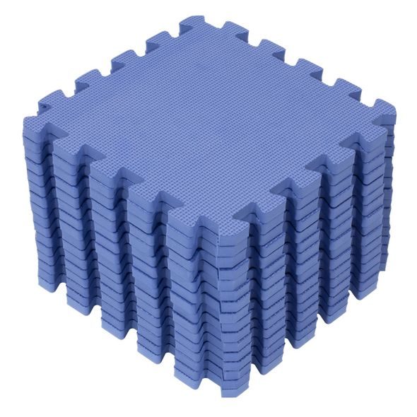 RIALTO BABY HRACÍ PODLOŽKA PUZZLE BLU 120X120CM - HRACÍ PODLOŽKY NA ZEM - SPINKÁNÍ