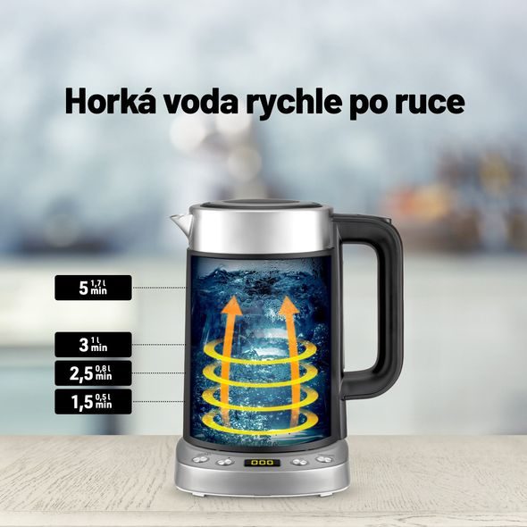 LAUBEN ELECTRIC KETTLE EK17SB - KUCHYŇSKÉ PŘÍSTROJE - KRMENÍ