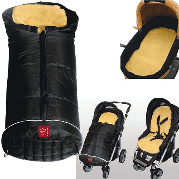 KAISER FUSAK SHEEPY S KOŽEŠINOU - FUSAKY DO KOČÁRKU - KOČÁRKY A PŘÍSLUŠENSTVÍ