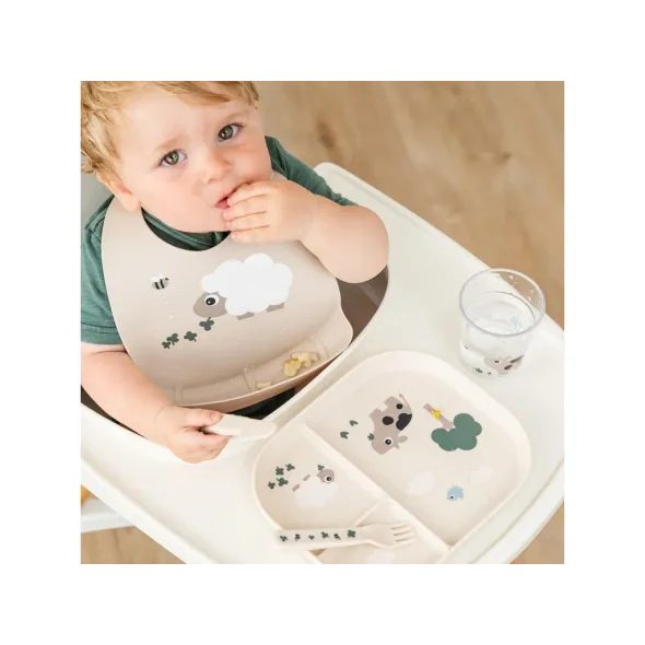 DONE BY DEER SILIKONOVÝ BRYNDÁČEK SHEEPY - PÍSKOVÝ - BRYNDÁKY - KRMENÍ