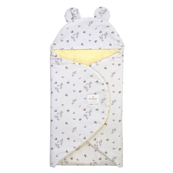 EMITEX ZAVINOVAČKA UNI LITTLE BEE + LIGHT YELLOW - ZAVINOVAČKY - SPINKÁNÍ