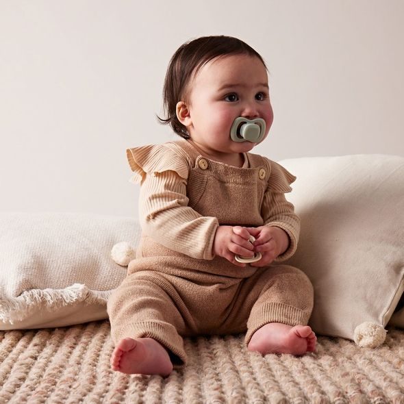 B.BOX DUDLÍKY SILIKONOVÉ 6M+, 2 KS - SAGE/VANILLA - ŠIDÍTKA A DOPLŇKY - KRMENÍ