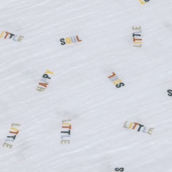 LÄSSIG BABIES SWADDLE BURP BLANKET 85X85 HAPPY FRUITS CHERRY - LÁTKOVÉ PLENY ALL IN ONE - PŘEBALOVÁNÍ