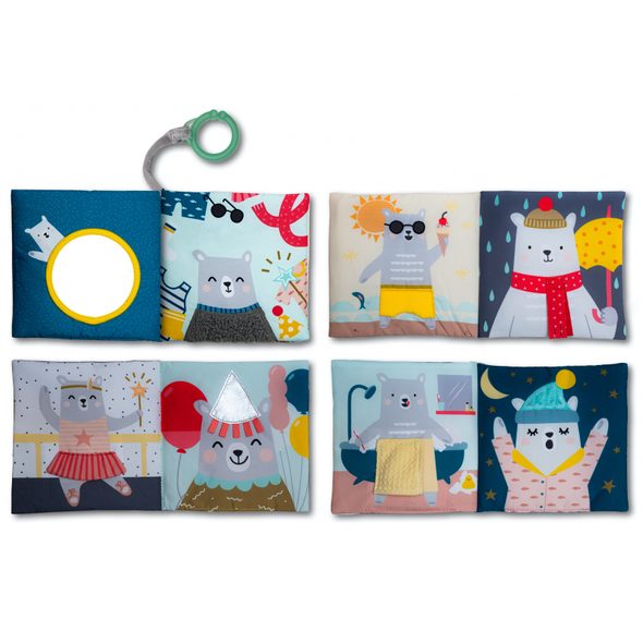 TAF TOYS KNÍŽKA S AKTIVITAMI WHAT DOES PAUL WEAR - KNÍŽKY PRO NEJMENŠÍ - PRO DĚTI