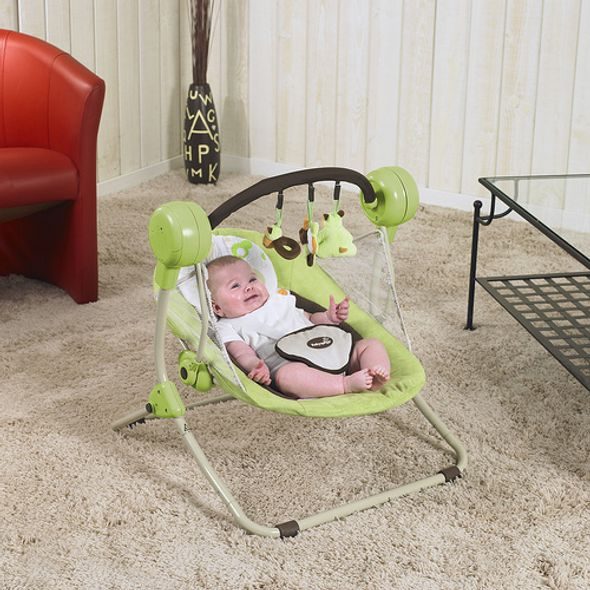 BABYMOOV BUBBLE SWING HOUPACÍ LEHÁTKO - LEHÁTKA A HOUPADLA - SPINKÁNÍ