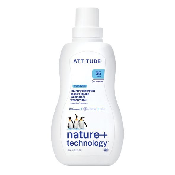 ATTITUDE PRACÍ GEL 1050 ML (35 PRACÍCH DÁVEK) - DĚTSKÉ PRACÍ A MYCÍ PROSTŘEDKY - KOUPÁNÍ A ZDRAVÍ