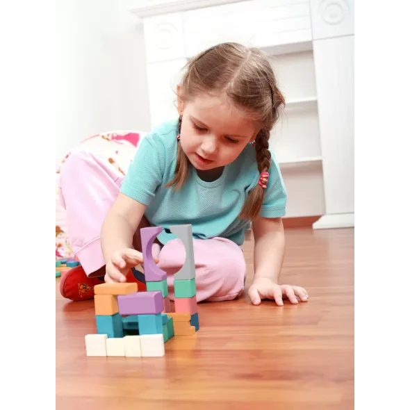 ZOPA DŘEVĚNÝ SET KOSTKY 100KS - KOSTKY - PRO DĚTI