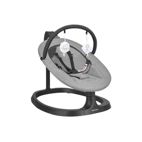 KIKKABOO HOUPACÍ LEHÁTKO ELEKTRICKÉ ZAZU GREY - KŘESÍLKA - SPINKÁNÍ