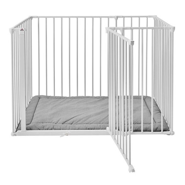 BABYDAN DĚTSKÁ OHRÁDKA SUPREME OLAF RECTANGLE BÍLÁ S MATRACÍ - OHRÁDKY - KOUPÁNÍ A ZDRAVÍ