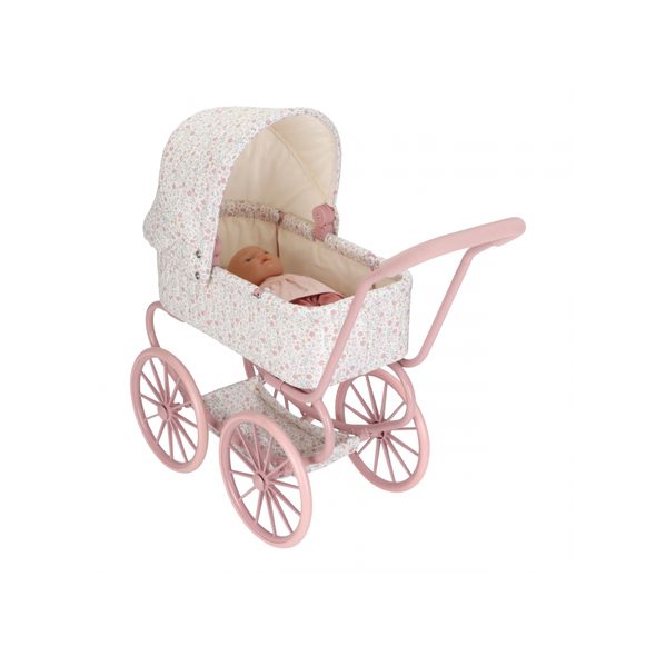 LITTLE DUTCH KOČÁREK PRO PANENKY SOFT FLOWERS - LITTLE DUTCH - PRO DĚTI