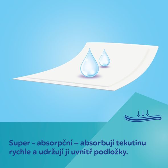 CANPOL BABIES JEDNORÁZOVÉ HYGIENICKÉ PODLOŽKY 10 KS - JEDNORÁZOVÉ PODLOŽKY - PŘEBALOVÁNÍ