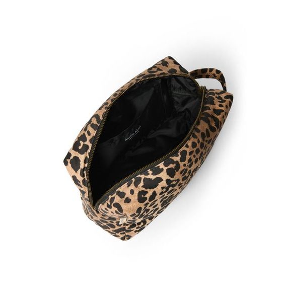 STUDIO NOOS COTTON POUCH KABELKA BROWN LEOPARD - ORGANIZÉRY A KOŠÍKY - KOČÁRKY A PŘÍSLUŠENSTVÍ