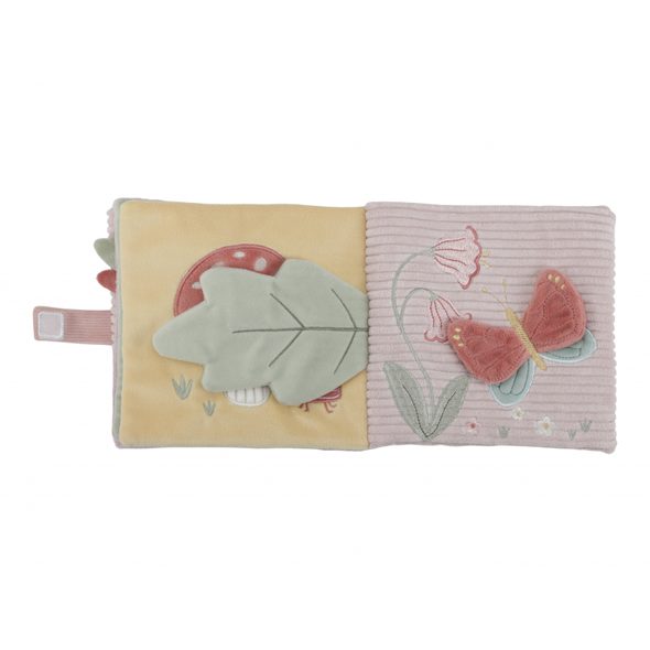 LITTLE DUTCH KNÍŽKA TEXTILNÍ S AKTIVITAMI FAIRY GARDEN - KNÍŽKY PRO NEJMENŠÍ - PRO DĚTI