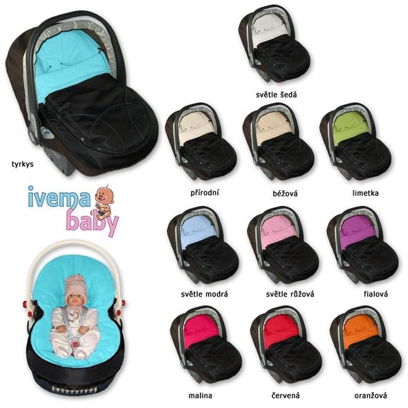 IVEMABABY FUSAK DO AUTOSEDAČKY ZIMNÍ - FUSAKY DO AUTOSEDAČKY - AUTOSEDAČKY A PŘÍSLUŠENSTVÍ