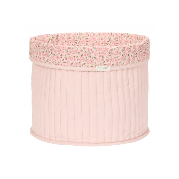 LITTLE DUTCH KOŠÍK TEXTILNÍ OBOUSTRANNÝ VELKÝ FAIRY FLORAL - ORGANIZÉRY NA PŘEBALOVACÍ PULT - PŘEBALOVÁNÍ
