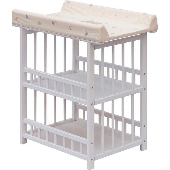 SCARLETT PŘEBALOVACÍ PULT JÁŠ BÍLÝ SLON BÉŽOVÝ - PŘEBALOVACÍ PULTY - PŘEBALOVÁNÍ