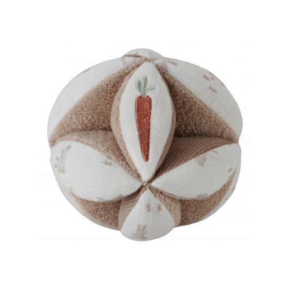 LITTLE DUTCH MÍČEK TEXTILNÍ BABY BUNNY - SENZORICKÉ HRAČKY - PRO DĚTI