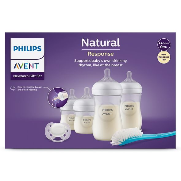 PHILIPS AVENT NOVOROZENECKÁ STARTOVNÍ SADA NATURAL RESPONSE - KOJENECKÉ LAHVE - KRMENÍ