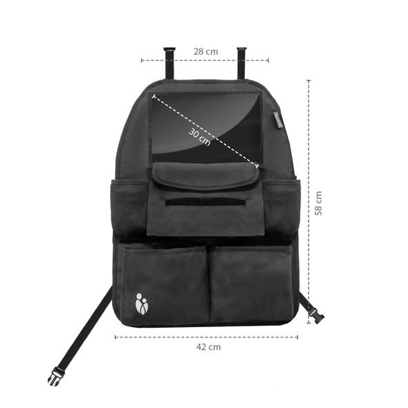 ZOPA ORGANIZÉR NA SEDADLO + KAPSA NA TABLET A KAPESNÍČKY - KAPSÁŘE A ORGANIZÉRY - AUTOSEDAČKY A PŘÍSLUŠENSTVÍ